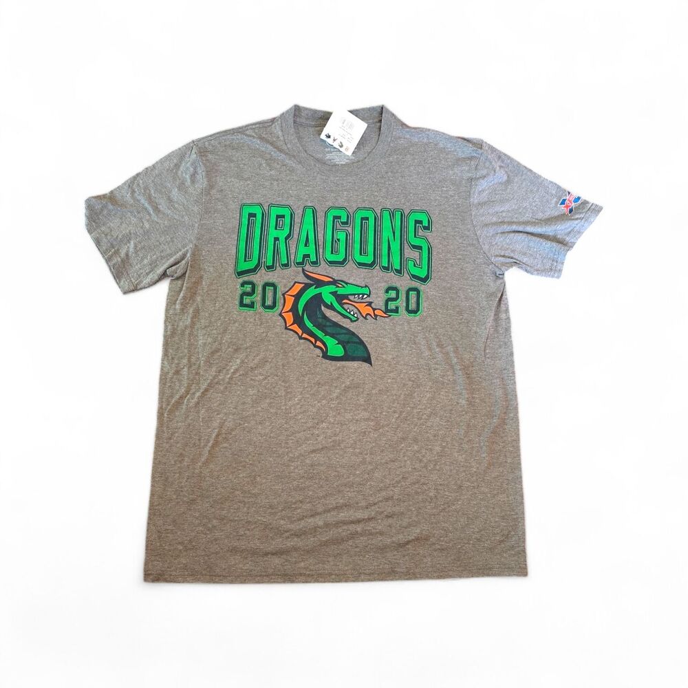 XFL Seattle Sea Dragons Grey Short Sleeve T Shirt Size Large - Picture 3 of 8